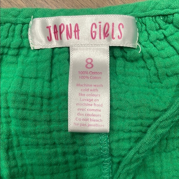 Girls Green Romper - Picture 7 of 8